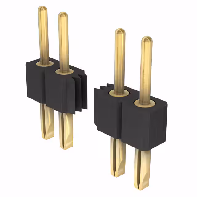 800-10-037-66-001101 Preci-Dip  Headers Male Pins